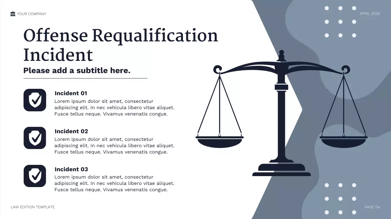 Bài thuyết trình pháp lý chuyên nghiệp của Hải quân