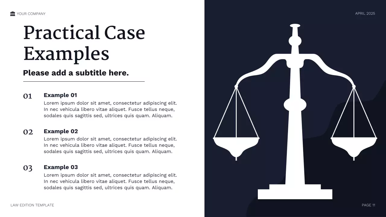 Bài thuyết trình pháp lý chuyên nghiệp của Hải quân