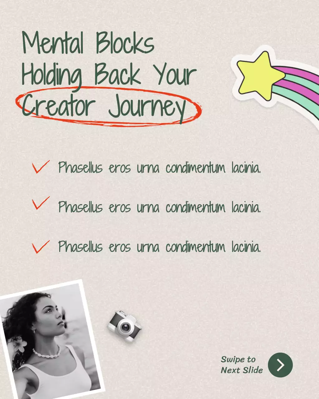 Green Trendy Social Media Guide Instagram Post