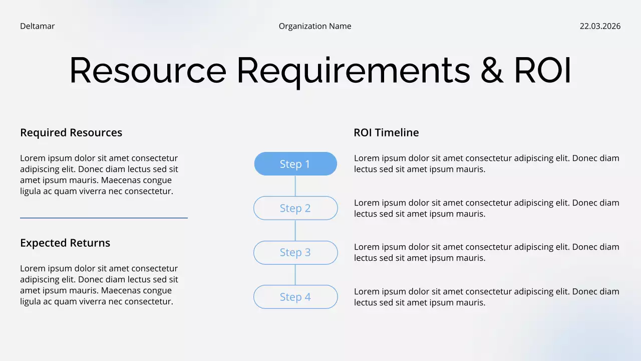 Blue and White Healthcare Trends and Insights Report Presentation