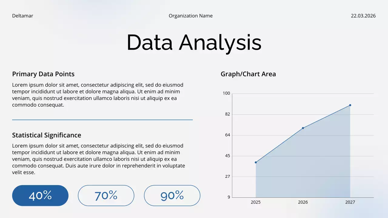 Blue and White Healthcare Trends and Insights Report Presentation