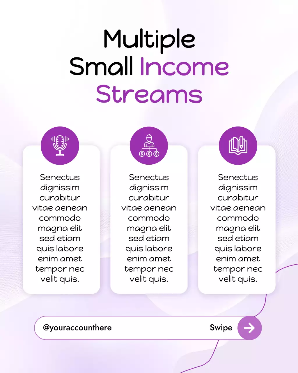 Purple Modern Creator Guide Instagram Post