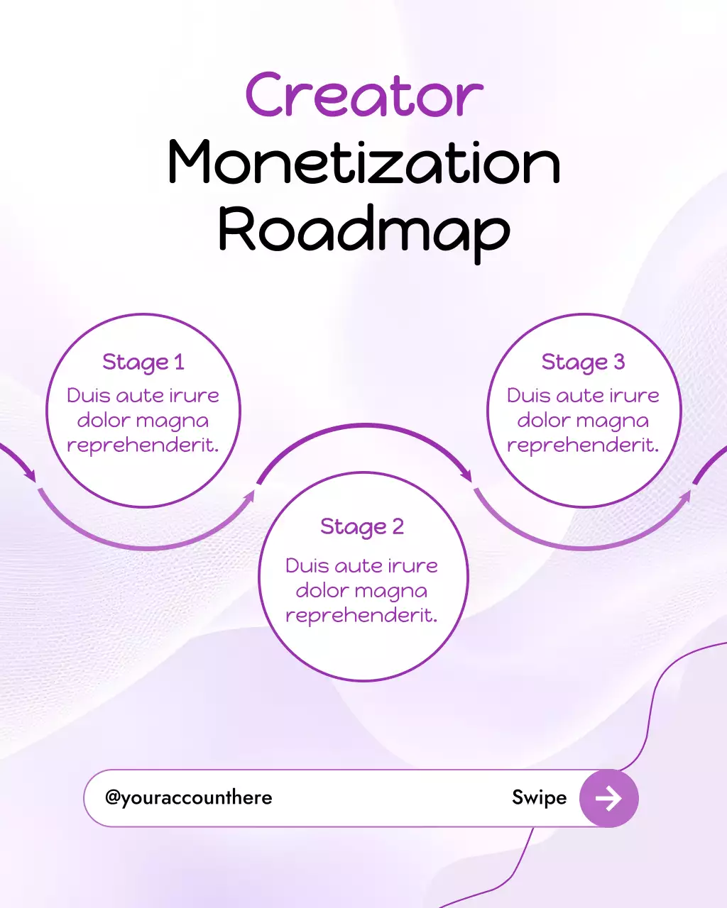 Purple Modern Creator Guide Instagram Post