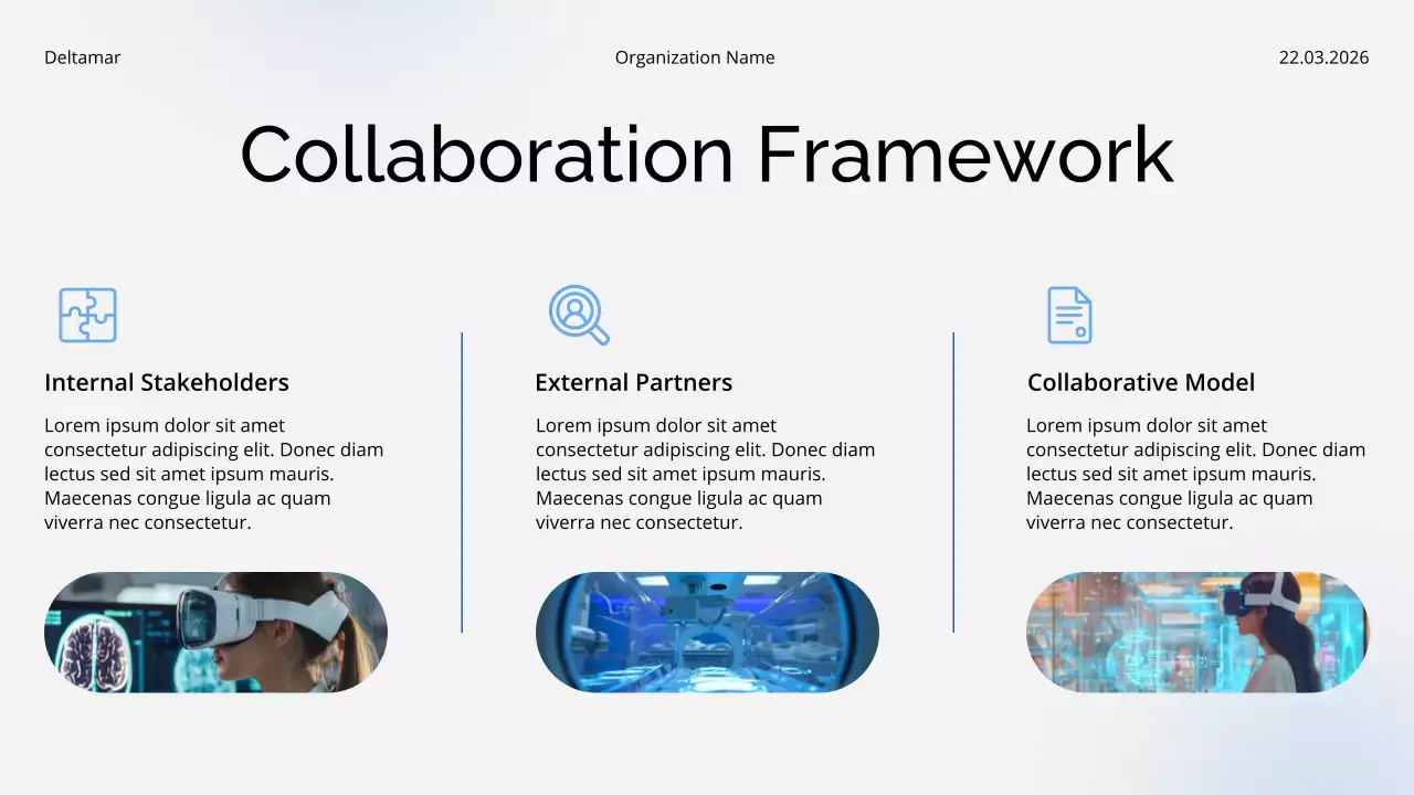 Blue and White Healthcare Trends and Insights Report Presentation