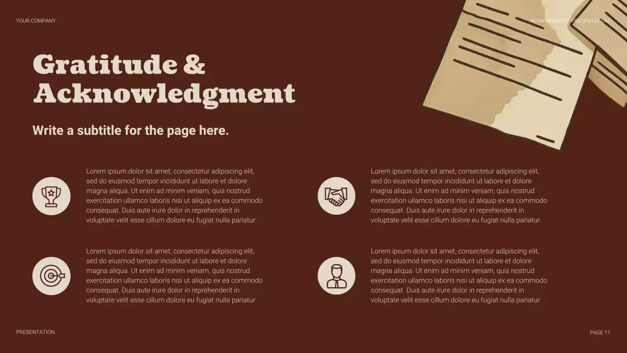 Beige Vintage Business Operations Presentation