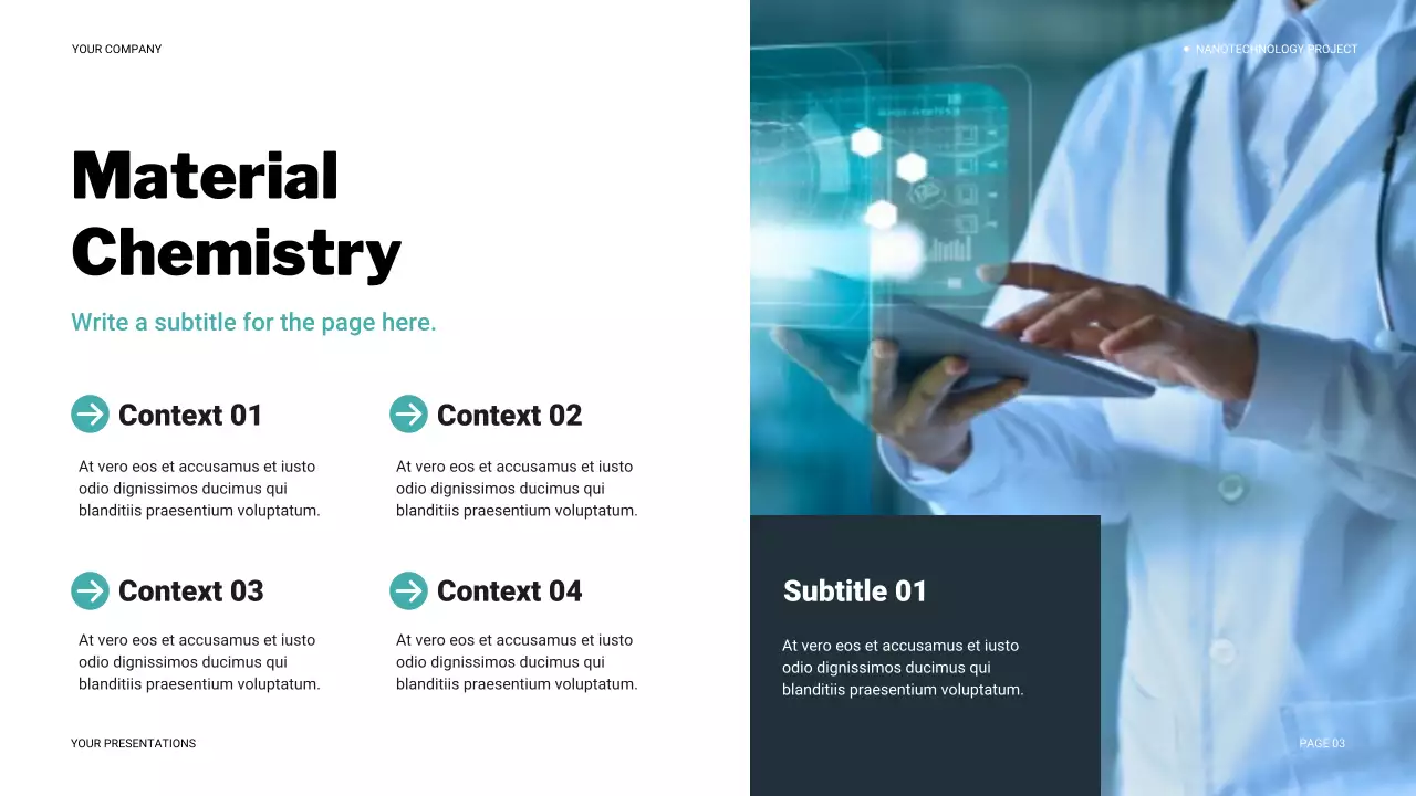 Teal Modern Nano Technology Introduction Presentation