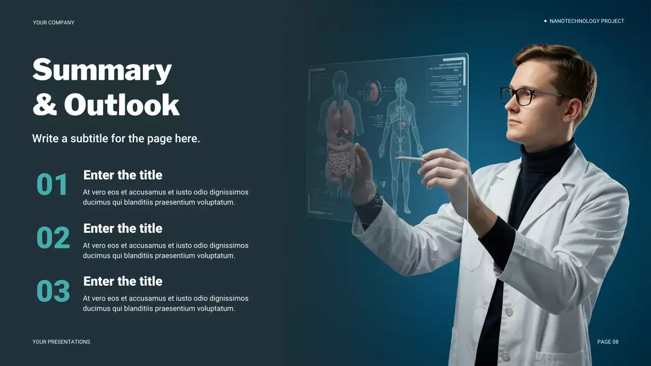 Teal Modern Nano Technology Introduction Presentation