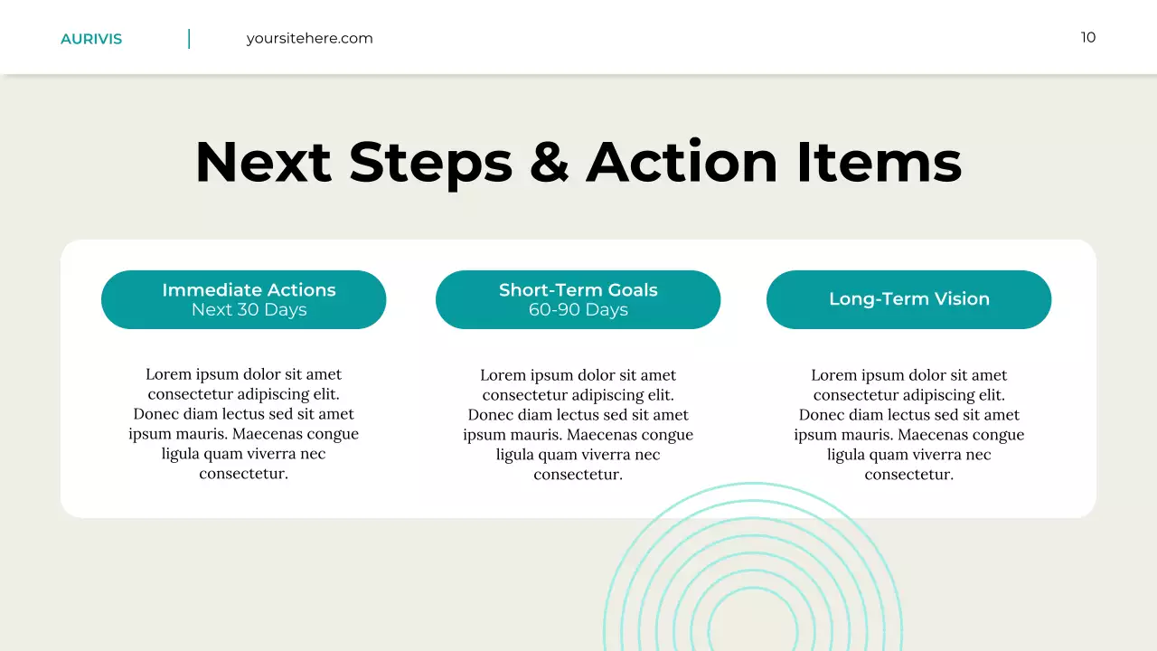 Beige and Teal Healthcare Trends Report Presentation