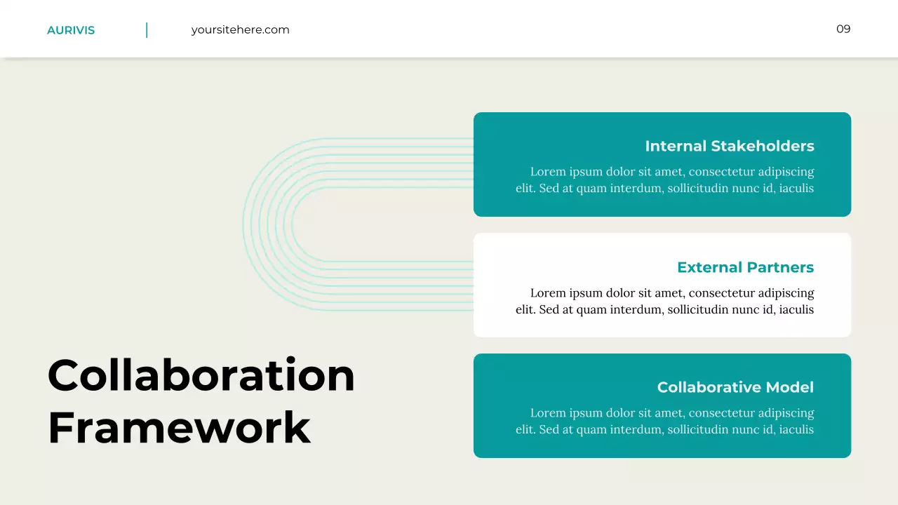 Beige and Teal Healthcare Trends Report Presentation