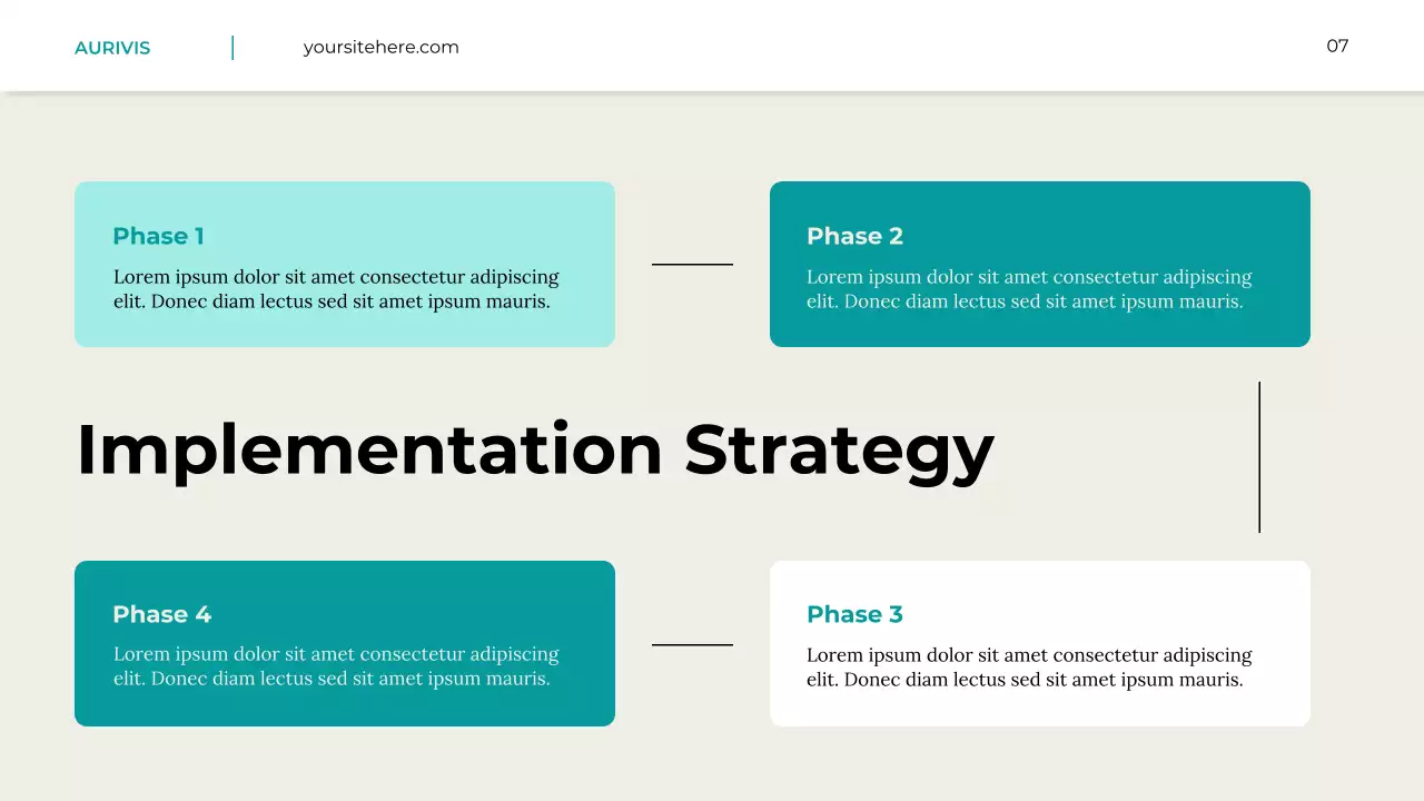 Beige and Teal Healthcare Trends Report Presentation