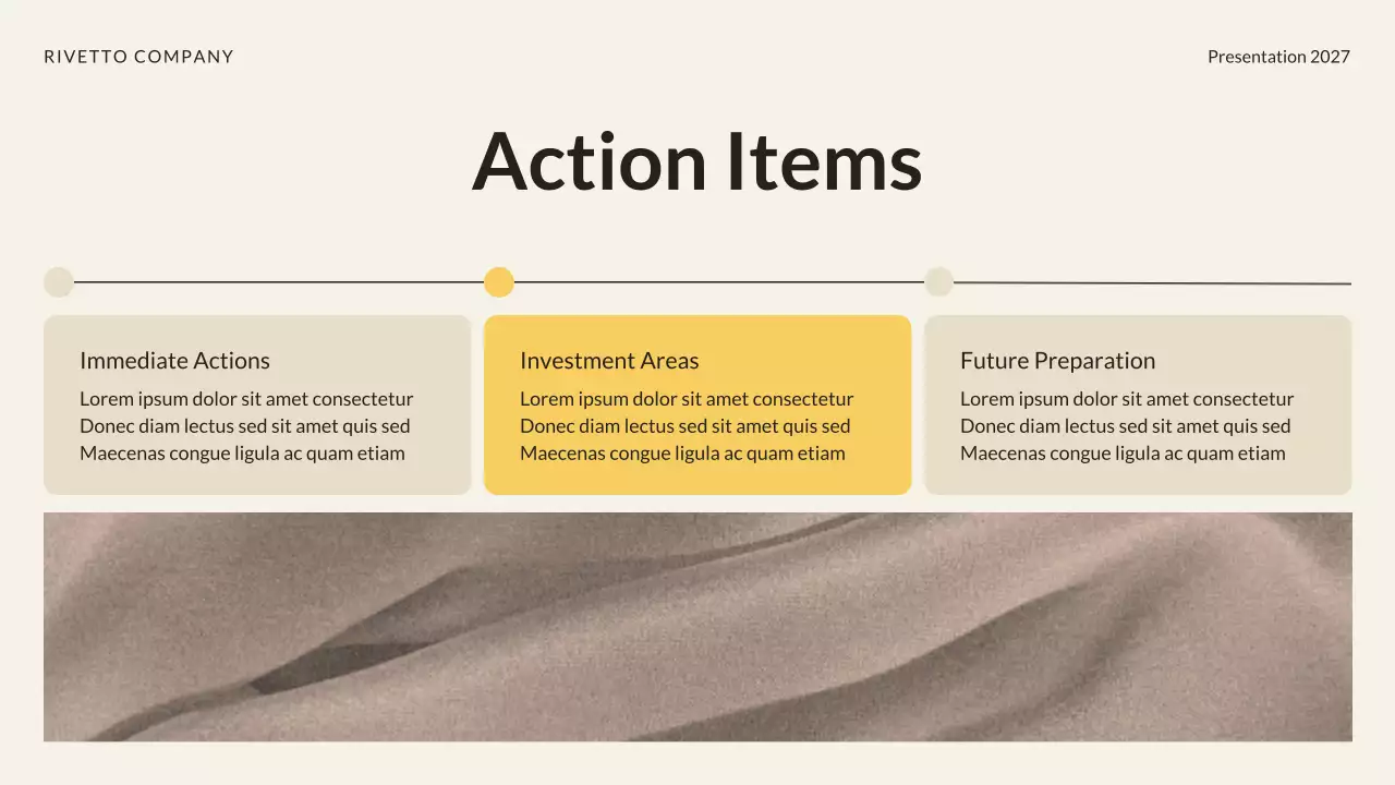 Black and Beige Market Trends Insights Report Presentation