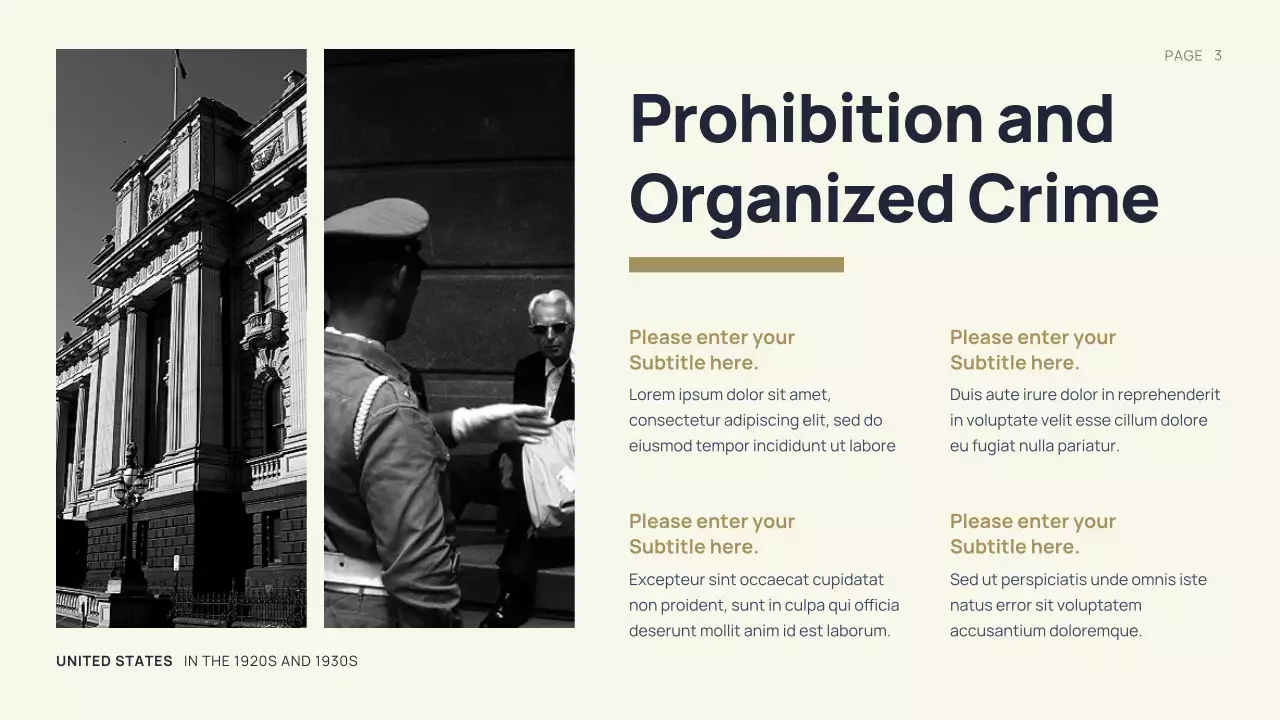 Black Vintage Civil History Presentation