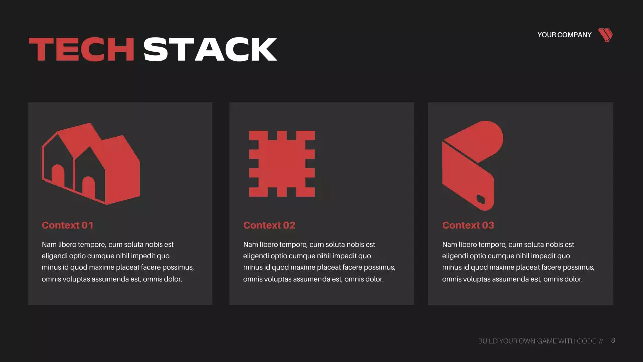 Red Cyber Game Coding Course Presentation