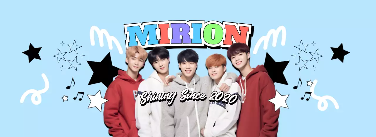 水色 ポップ グループ ポスター アイドル誕生日カフェ