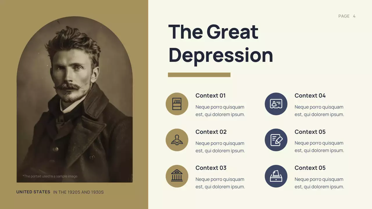 Black Vintage Civil History Presentation