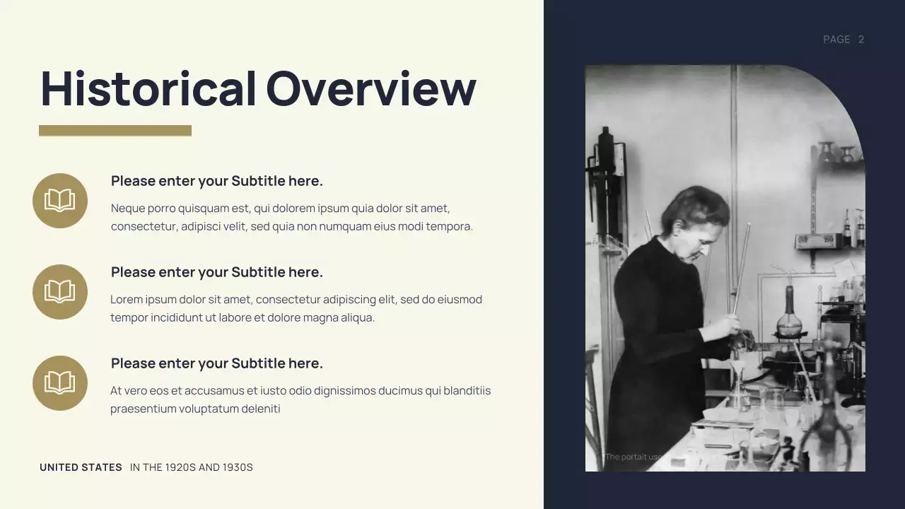 Black Vintage Civil History Presentation