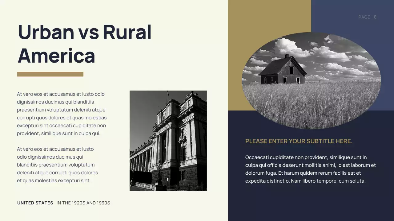 Black Vintage Civil History Presentation