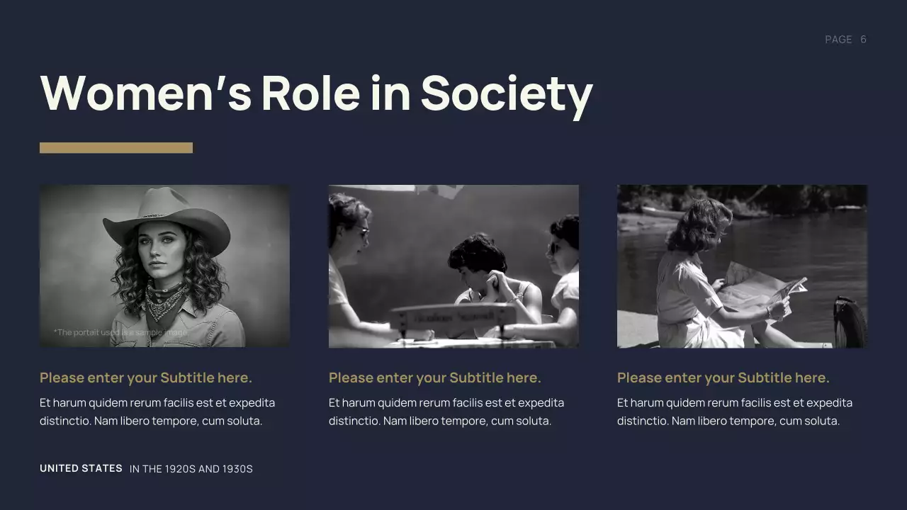 Black Vintage Civil History Presentation