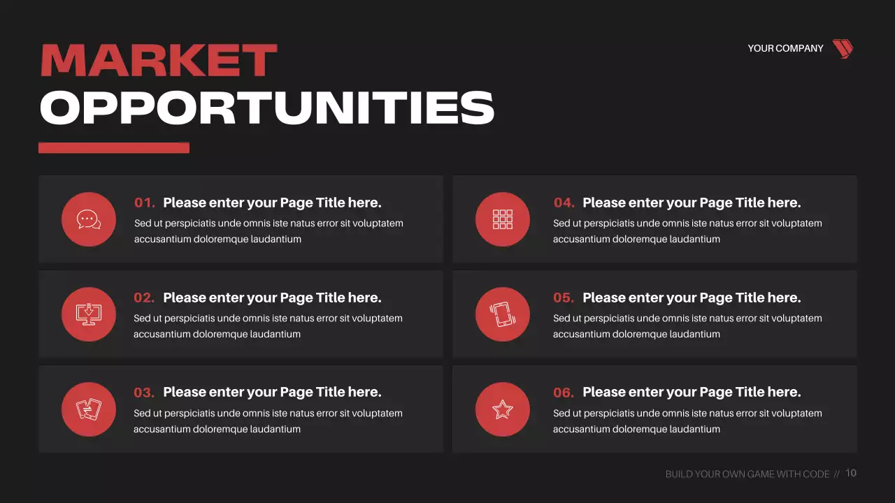 Red Cyber Game Coding Course Presentation