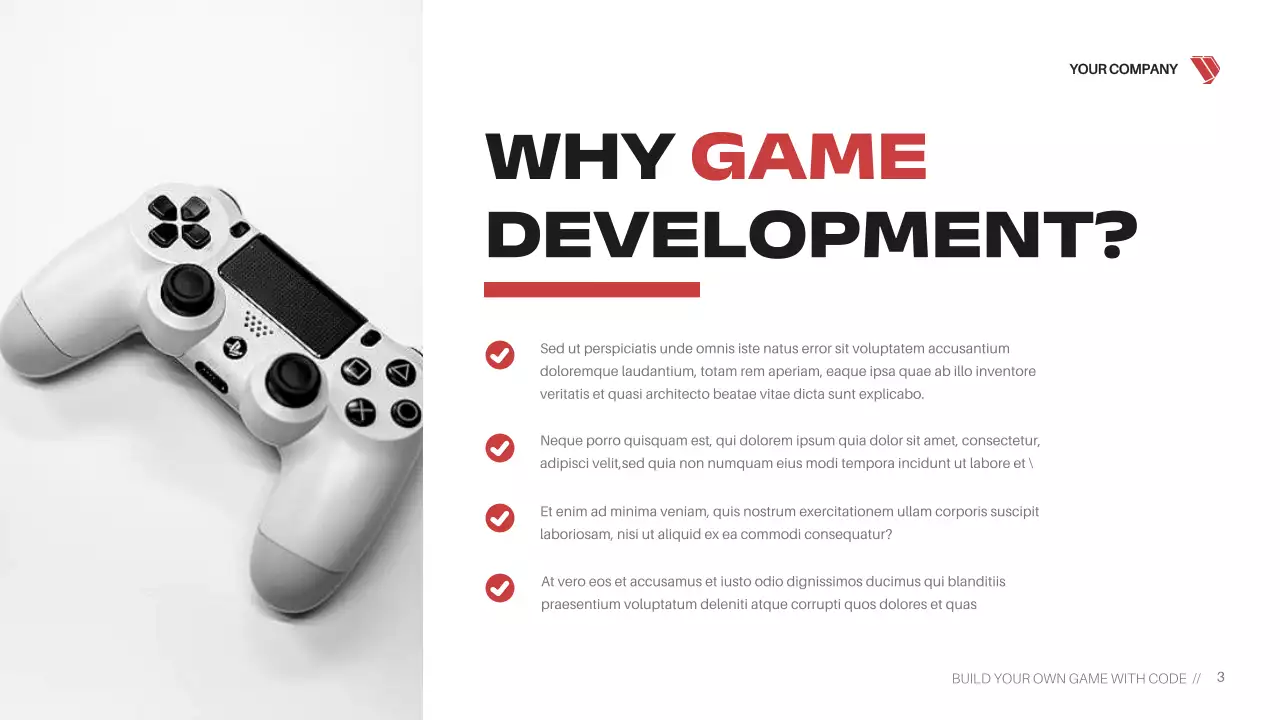 Red Cyber Game Coding Course Presentation