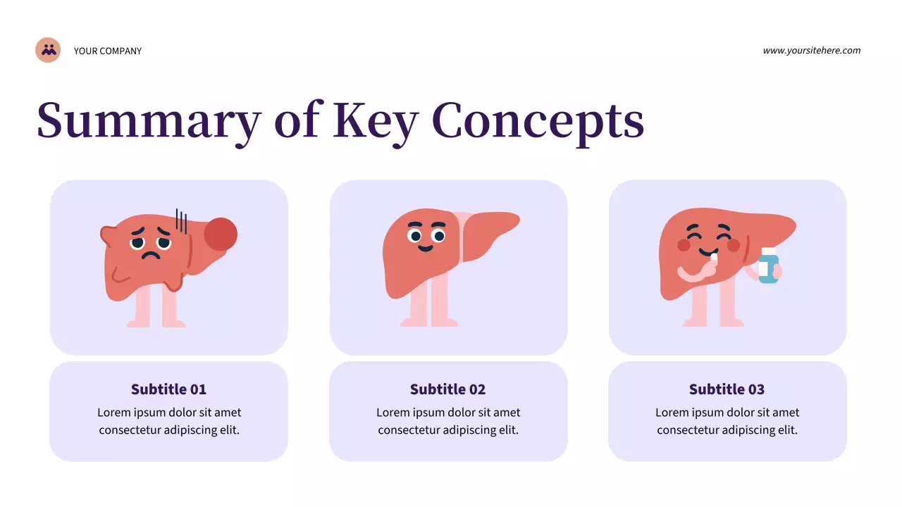 Purple Modern Lung Cancer Awareness Presentation