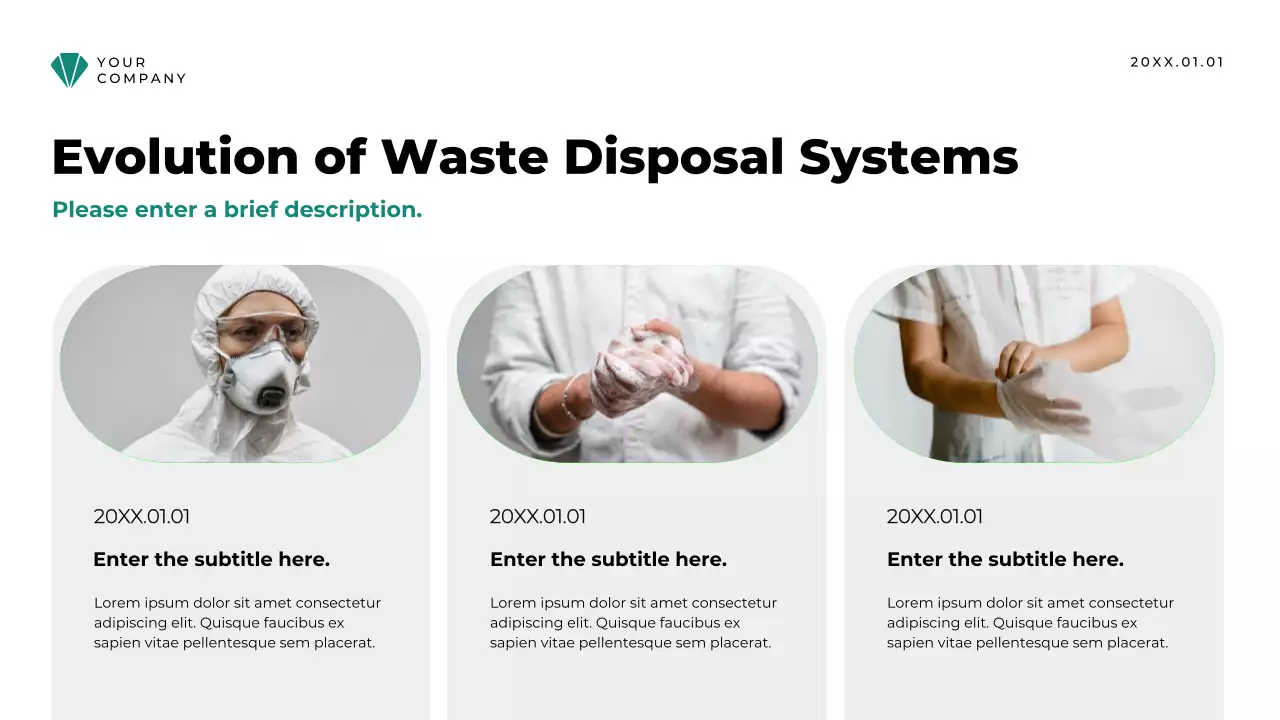 Beige Vintage Sanitation History Lecture Presentation