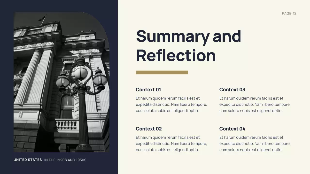 Black Vintage Civil History Presentation