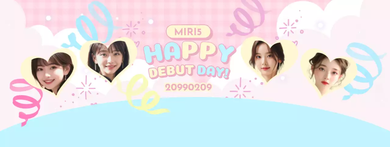 ピンク かわいい アイドル誕生日カフェ