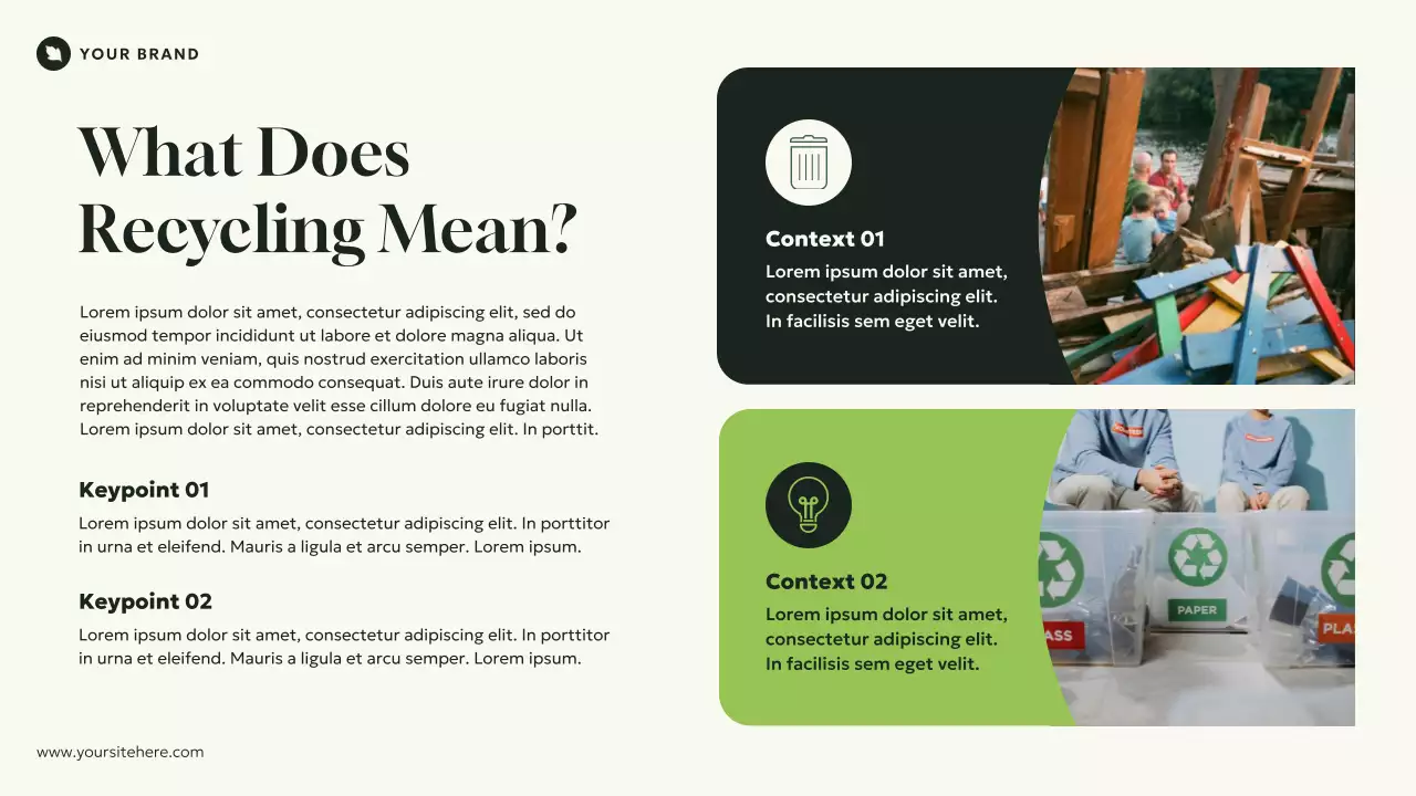 Green Natural Modern Introduction to Ecology Presentation