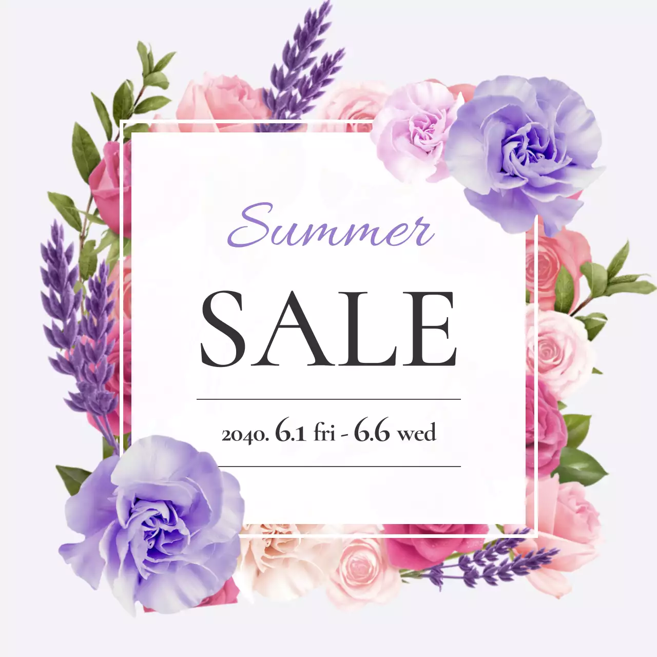 ラベンダー オシャレ セール ポスター