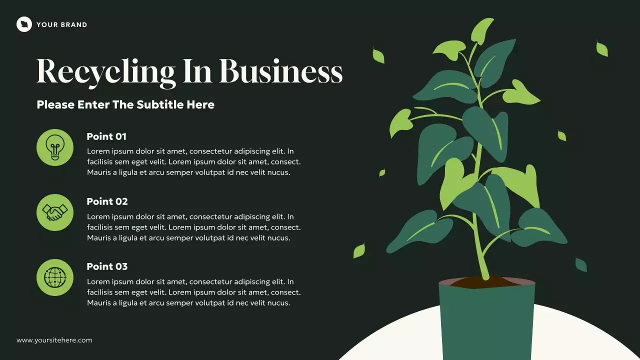 Green Natural Modern Introduction to Ecology Presentation