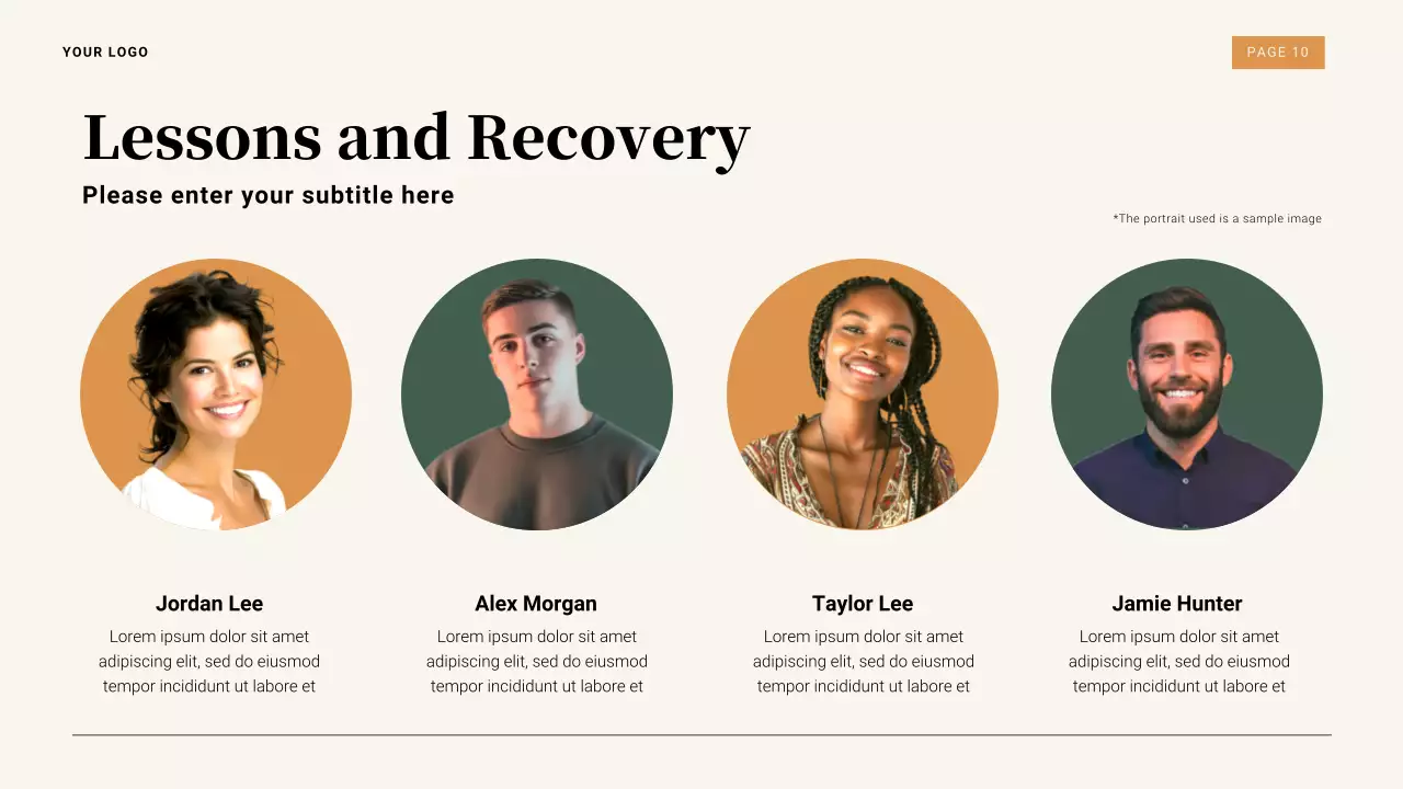 Brown and Orange Vintage Great Depression History Presentation