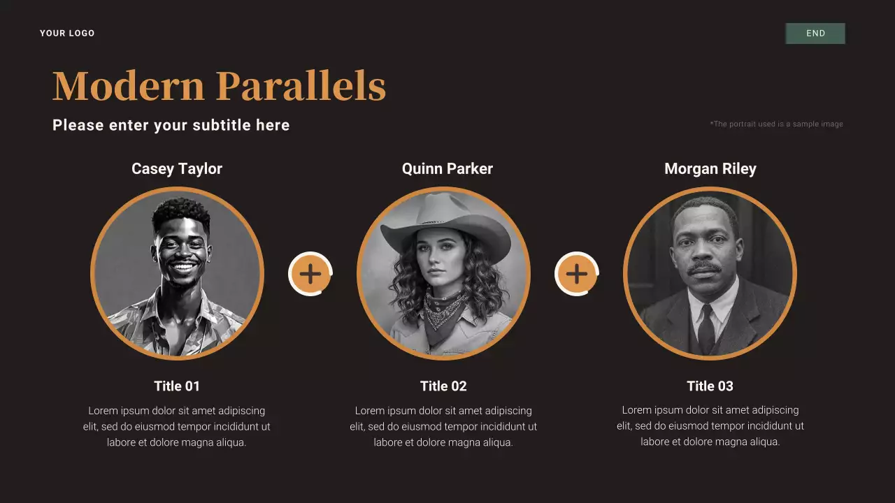 Brown and Orange Vintage Great Depression History Presentation