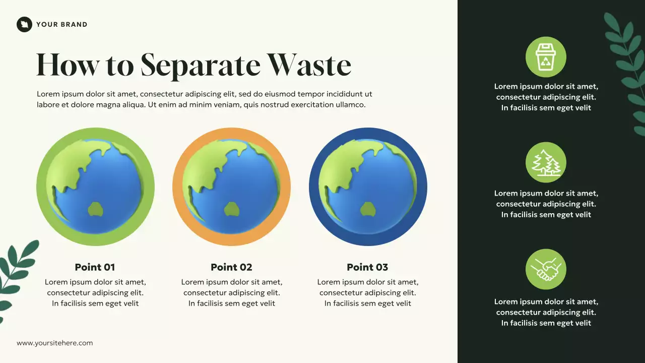 Green Natural Modern Introduction to Ecology Presentation