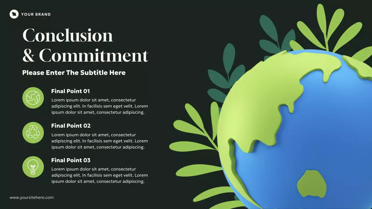 Green Natural Modern Introduction to Ecology Presentation