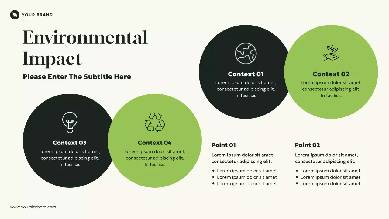 Green Natural Modern Introduction to Ecology Presentation