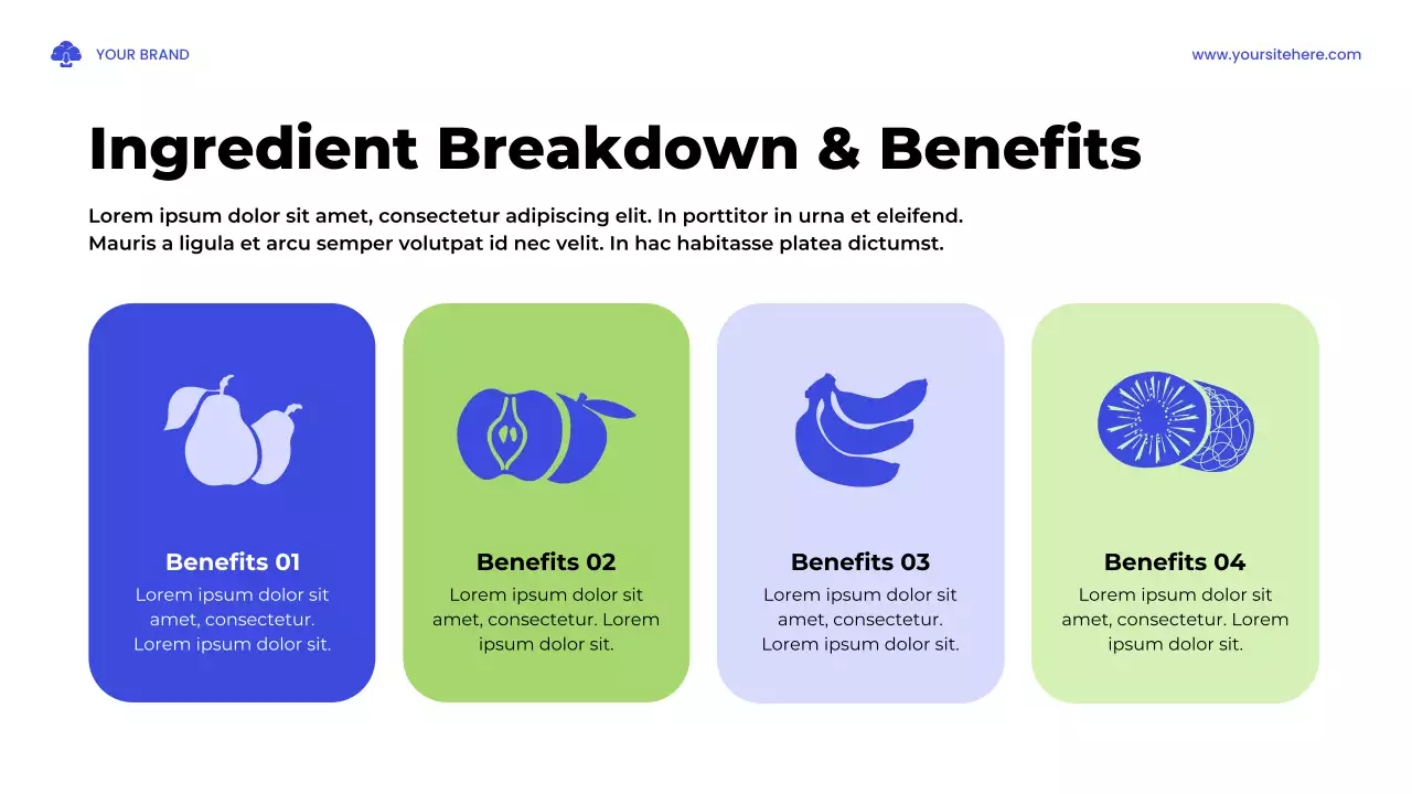 Blue and Green Illustrative Health Awareness Presentation