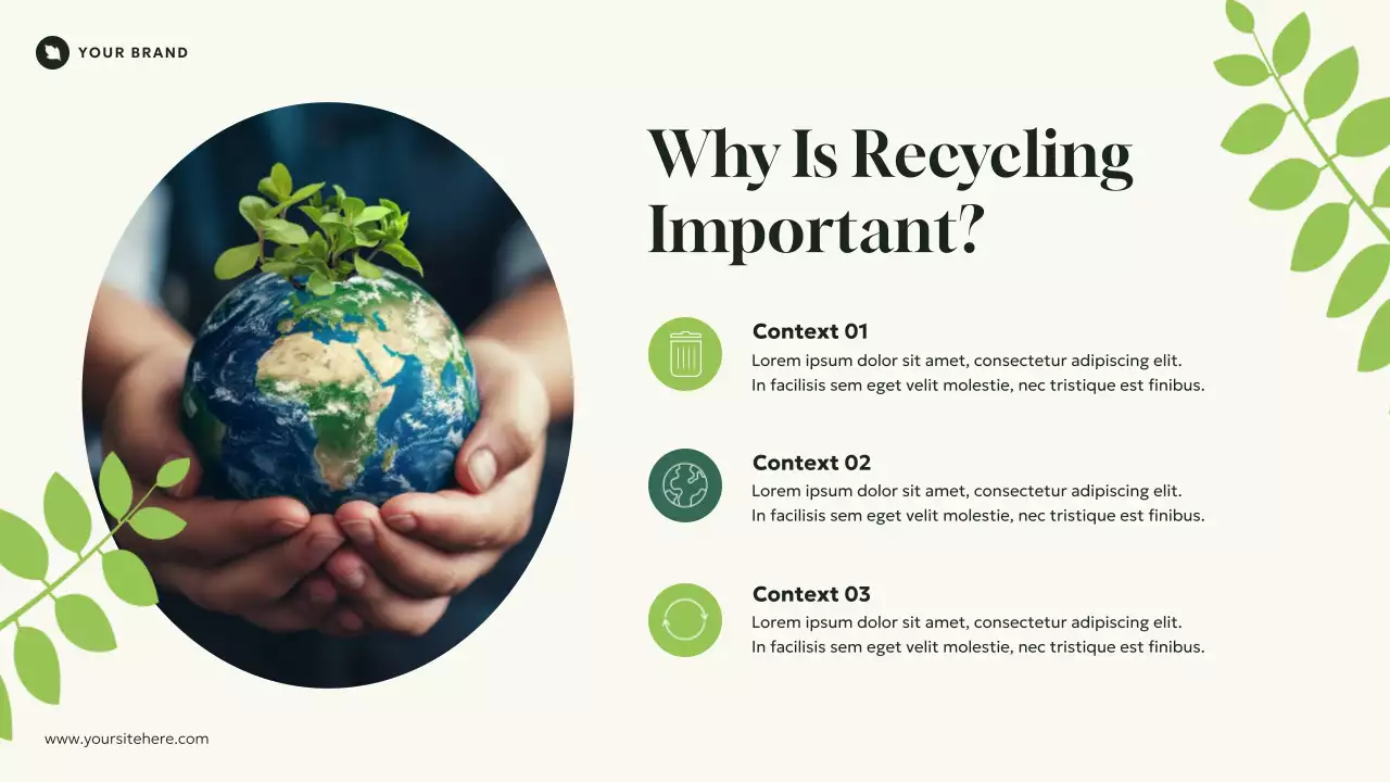 Green Natural Modern Introduction to Ecology Presentation