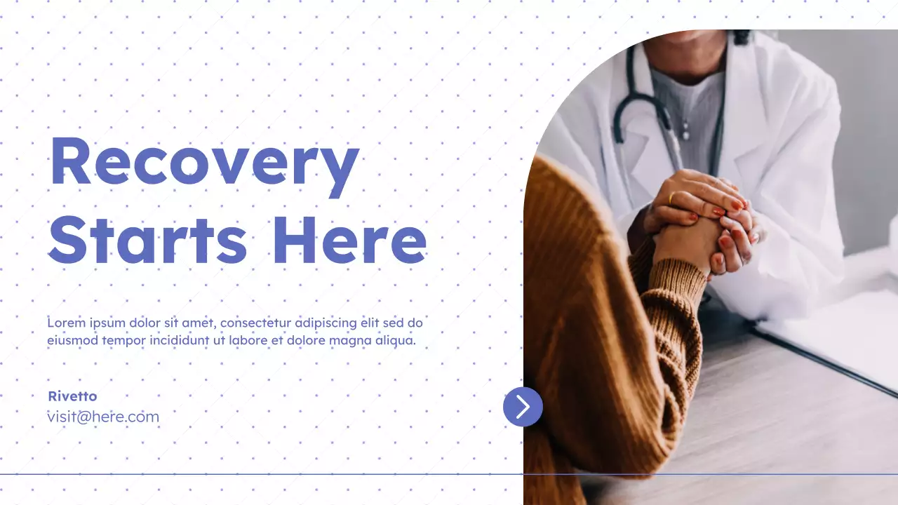 Purple Minimal Treatment Centers Presentation