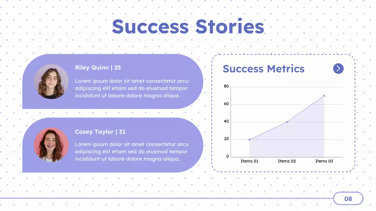 Purple Minimal Treatment Centers Presentation