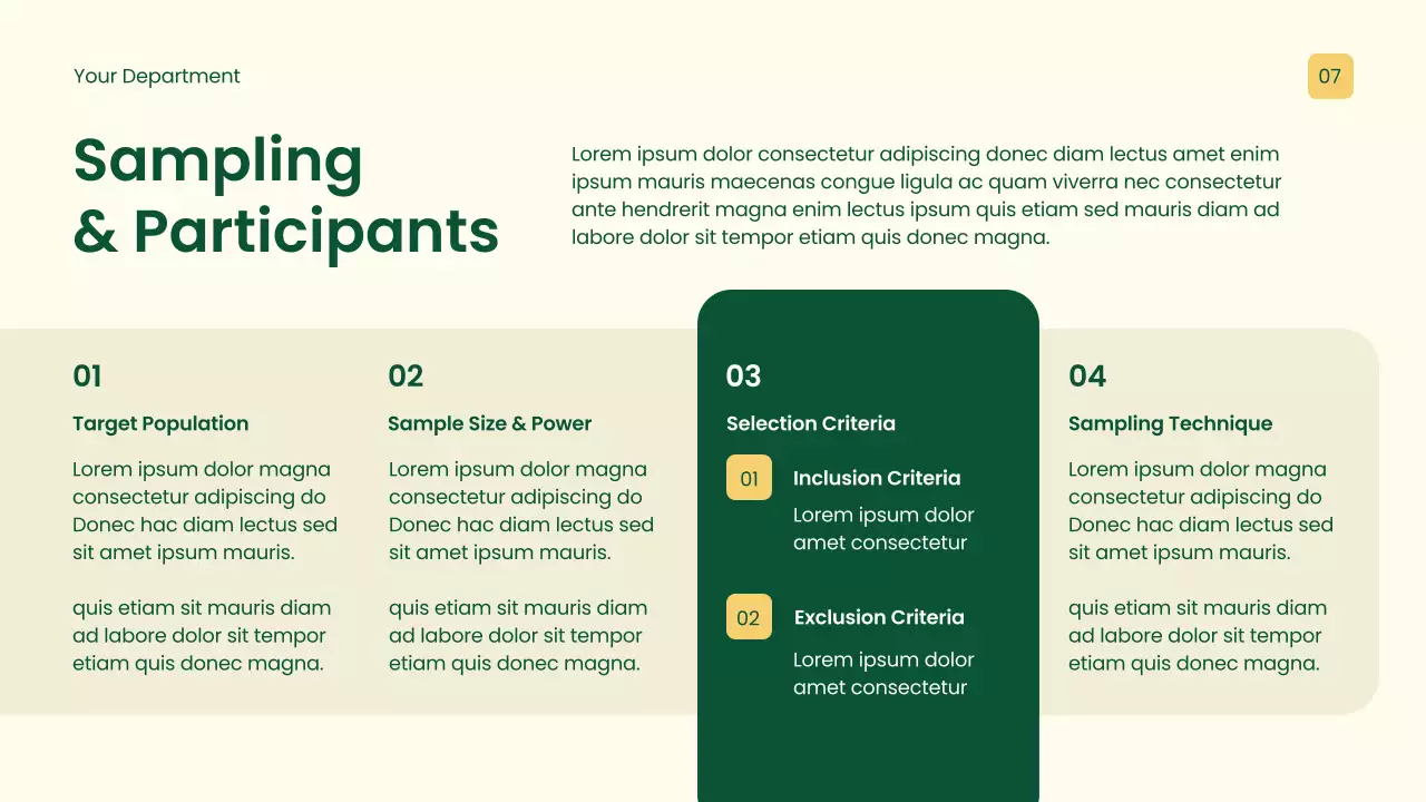 Yellow Professional Academic Research Proposal Presentation
