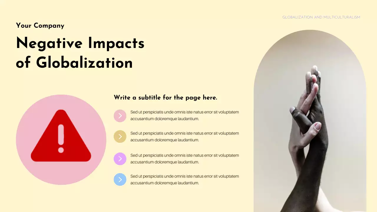 Colourful Cultural Diversity Lecture Presentation