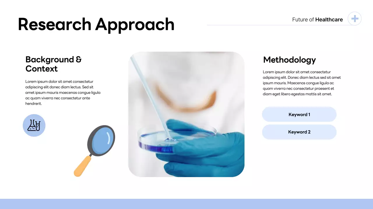 Blue Modern Healthcare Presentation