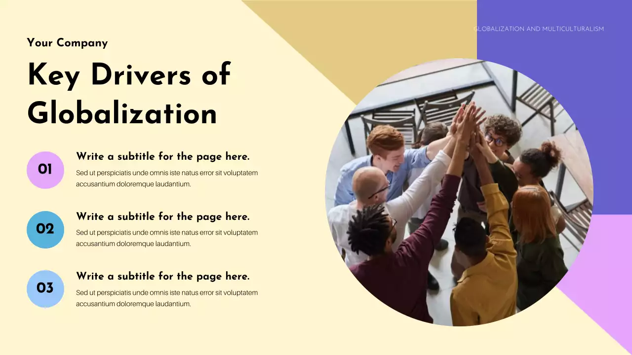 Colourful Cultural Diversity Lecture Presentation