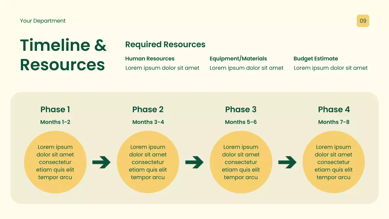 Yellow Professional Academic Research Proposal Presentation