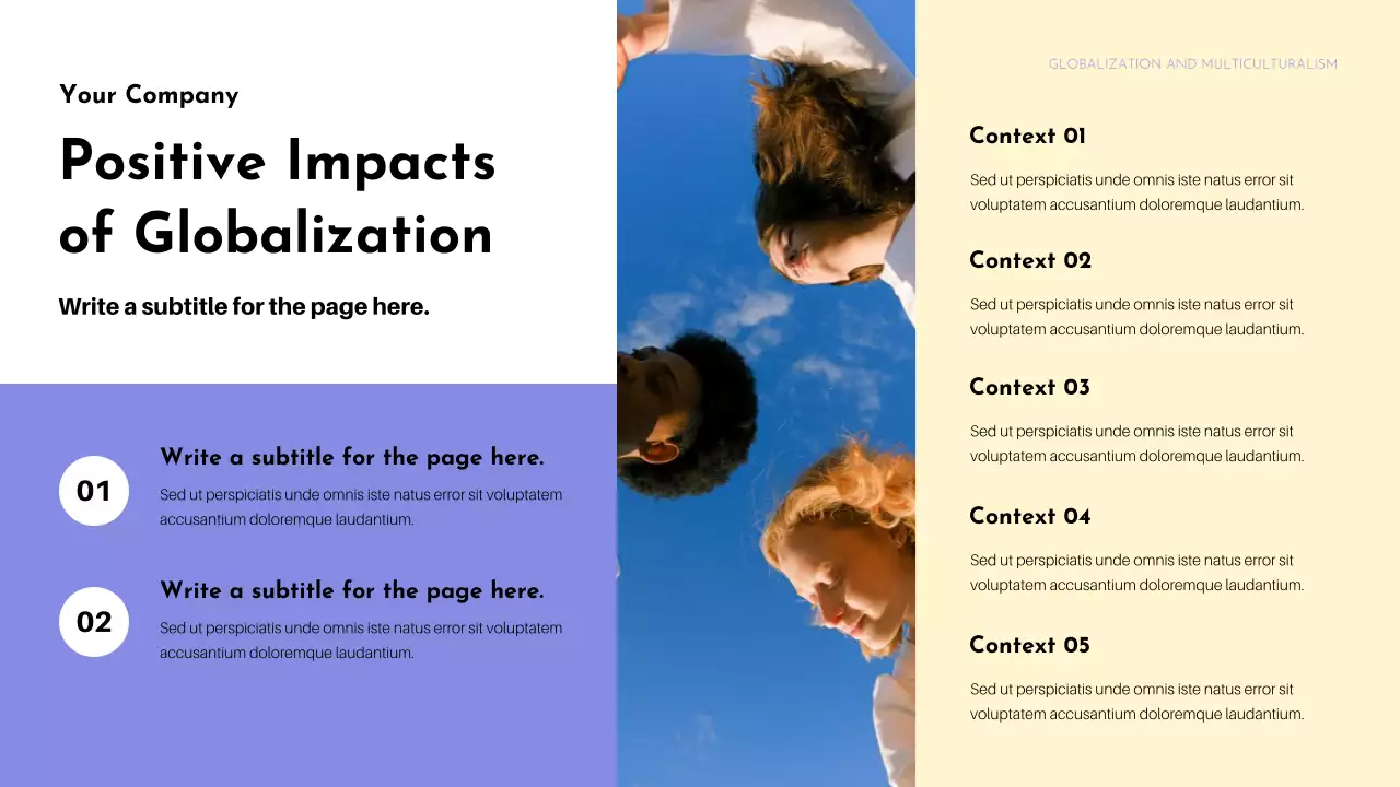 Colourful Cultural Diversity Lecture Presentation