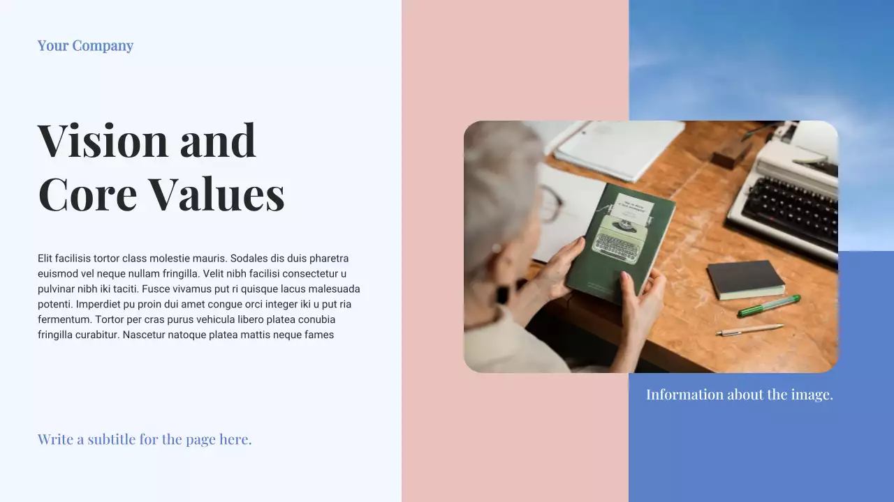 Blue Classic Business Plan Document Presenton