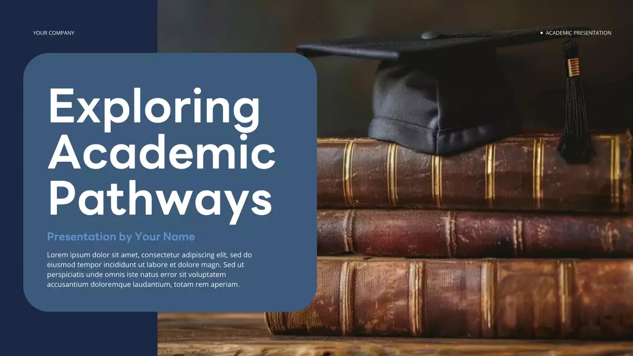 Navy Classic Education Presentation