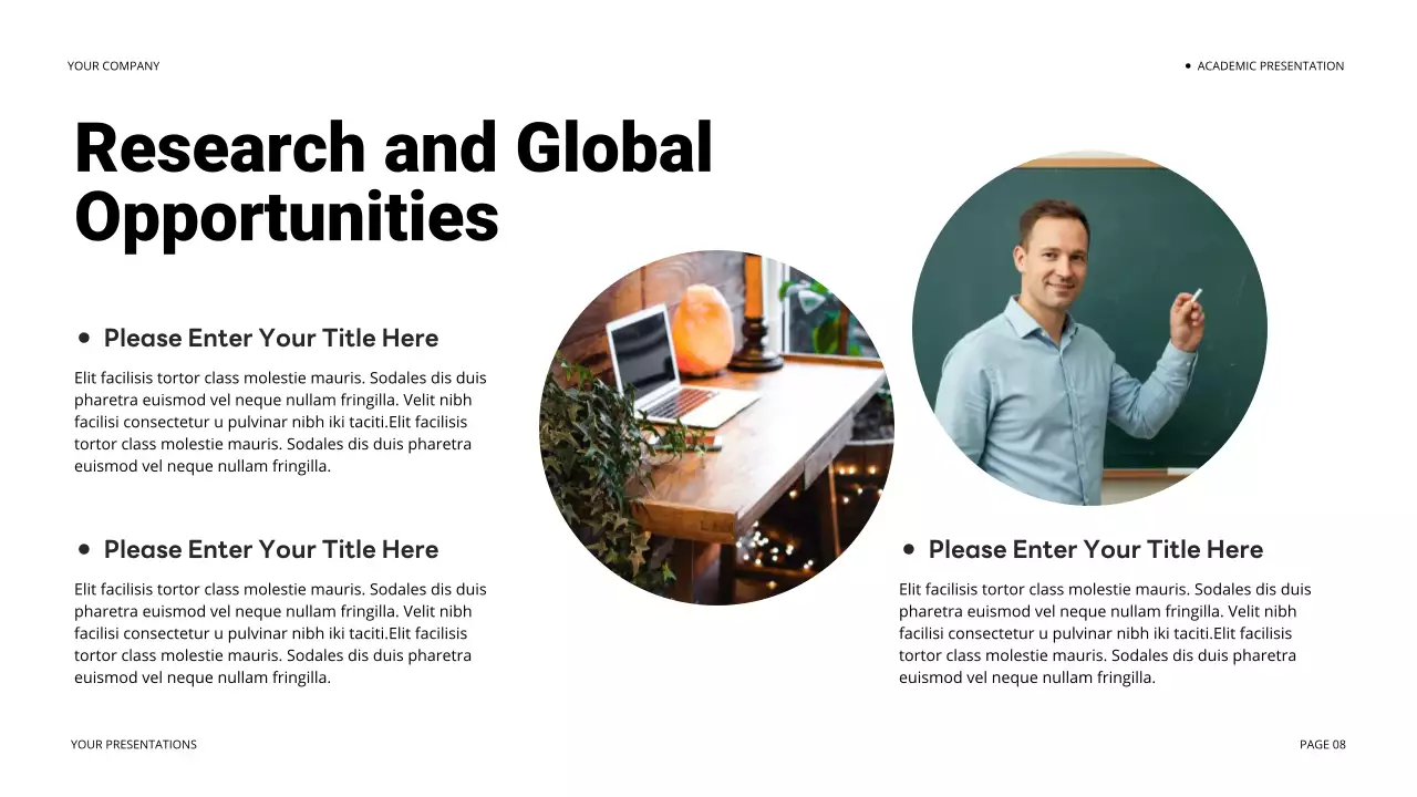 Navy Classic Education Presentation