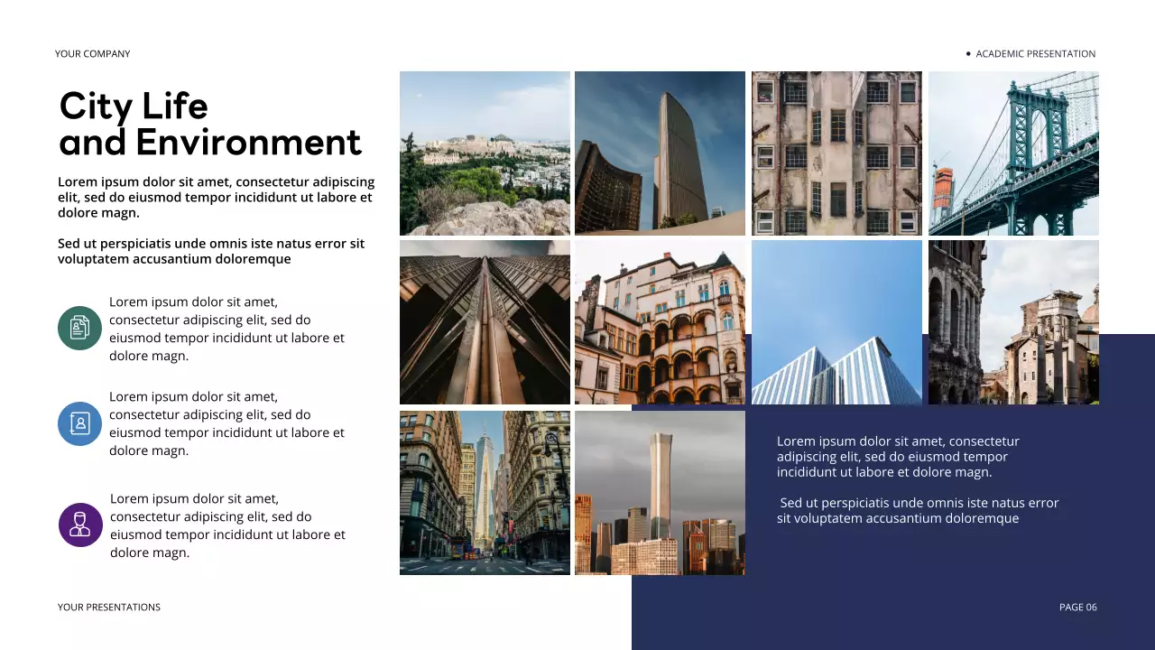 Navy Classic Education Presentation